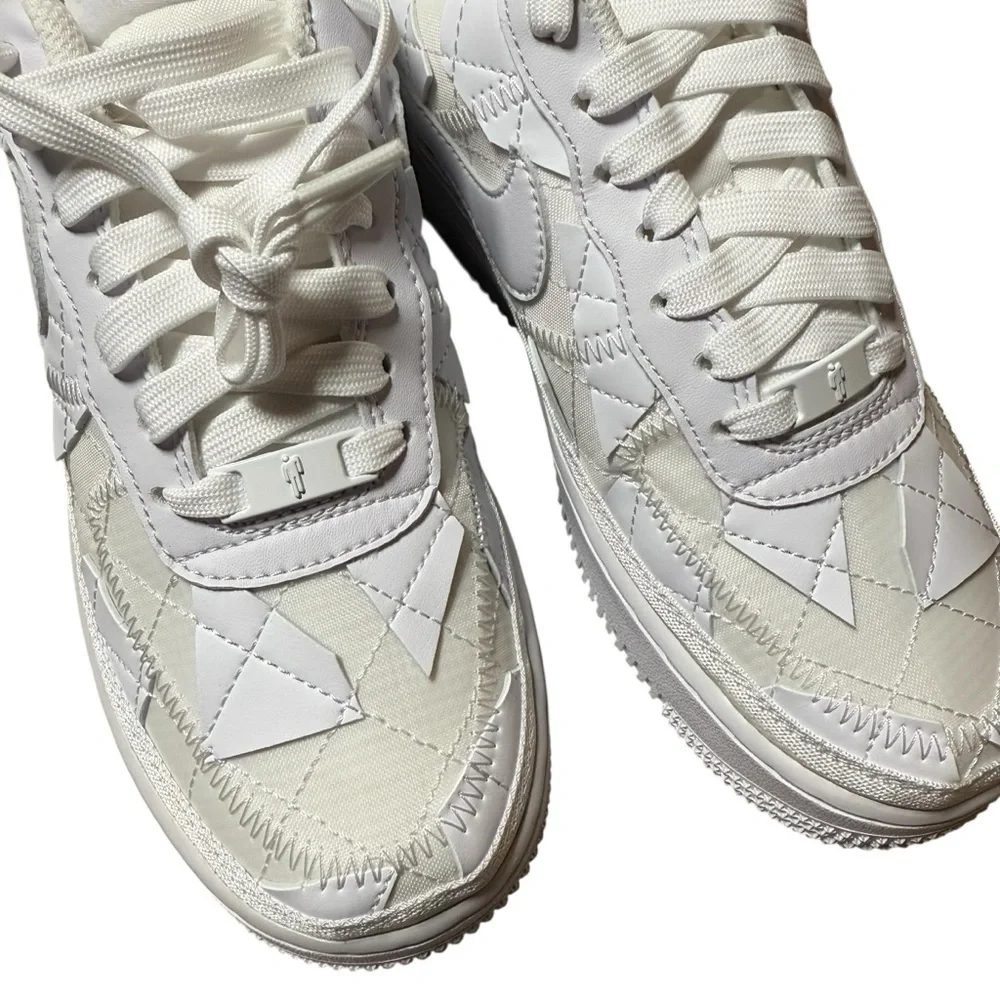 BRAND NEW Nike x Billie Eilish Air Force 1 Low Triple White Sneakers Size 6M/7.5